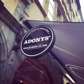 Enseigne ronde ajourée - ADONYS