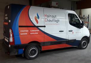 Habillage véhicule HAINAUT CHAUFFAGE