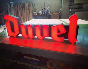 LETTRES RELIEF duvel