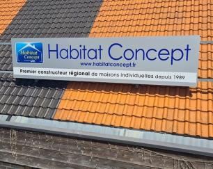 caisson lumineux ou ajouré HABITAT CONCEPT