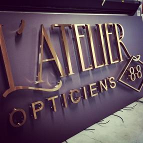 LETTRES RELIEF atelier 88