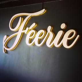 lettres relief FEERIE